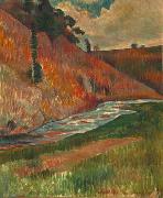 Charles Laval The Aven Stream France oil painting artist